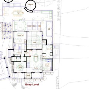 1-Entry Level Floor Plan