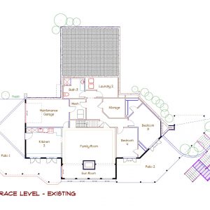 3-Terrace Level Plan - Existing-1