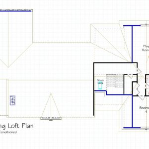 4-Exist Loft Level Plan