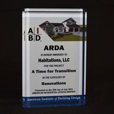 A Time For Transition - Renovation Award 